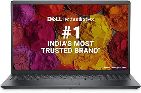11. Dell 15 Laptop, Intel Core i3-1115G4, 8GB/1TB + 256GB SSD/15.6" (39.62cm) FHD with Comfort View/Mobile Connect/Windows 11 + MSO'21/15 Month McAfee/Spill-Resistant Keyboard/Carbon/Thin & Light-1.69kg