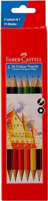 12. Faber-Castell Bi-Color Pencil Set