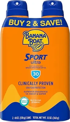 10. Banana Boat Sport Ultra SPF 30 Sunscreen Spray