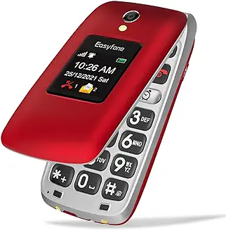 7. Prime-A1 Pro 4G Easy-to-Use Flip Cell Phone