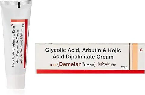 8. Glycolic Acid and Arbutin & Kojic Acid Dipalmitate Deme-lan Cream