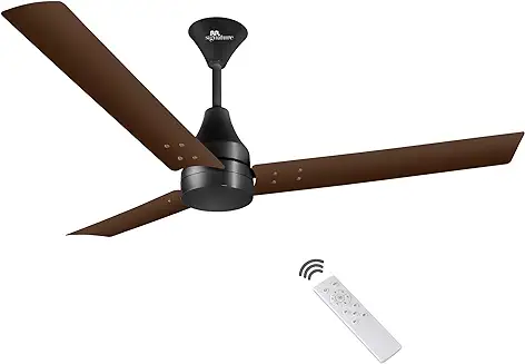 12. RR Luminous (Now Signature) Slimaire 5 Star BLDC with Remote, High Speed Ceiling Fan, Silent Fan with Eco-friendly Packaging, Ceiling Fan for Home & Office (Ale Brown), 2 Year Warranty