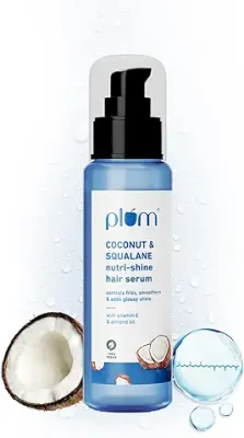 9. Plum Coconut & Squalane Hair Serum