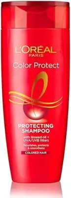 3. L'Oreal Paris Shampoo, Vibrant & Revived Colour, For Colour-treated Hair, Protects from UVA & UVB, Colour Protect, 340 ml