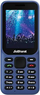 6. JioBharat B1 4G Keypad Phone with JioCinema, JioSaavn, JioPay (UPI), 2.4 Inch Big Display, Powerful 2000mAh Battery, Digital Camera | Blue | Locked for JioNetwork