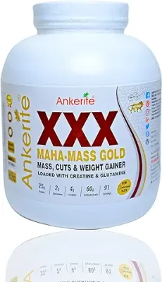 14. Ankerite XXX Maha Mass Gold Weight Gainer Supplements for Men and Women