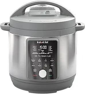 2. Instant Pot Duo Plus, 8-Quart Whisper Quiet 9-in-1 Electric Pressure Cooker, Slow Rice Cooker, Steamer, Sauté, Yogurt Maker, Warmer & Sterilizer, App With Over 800 Recipes, Stainless Steel