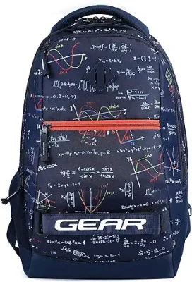 12. Gear Calculus 34L Large Water Resistant School Bag