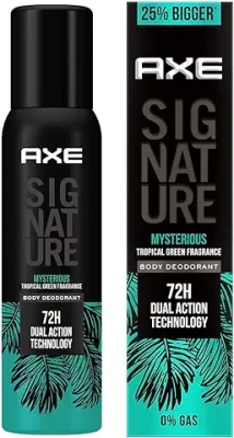 2. Axe Signature Mysterious Body Spray for Men