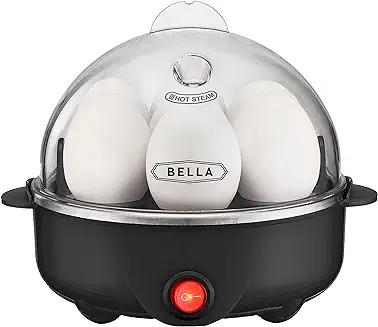 12. BELLA Rapid Electric Egg Cooker and Poacher