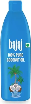 5. Bajaj 100% Pure Coconut Oil 600 ml