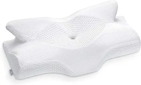 10. Elviros Cervical Memory Foam Pillow