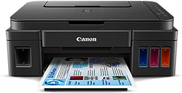 2. Canon PIXMA MegaTank G3000 All in One WiFi Inktank Colour Printer with 2 Additional Black Ink Bottles.