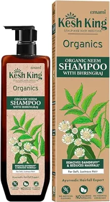 3. Kesh King Organic Neem Shampoo With Bhringraj