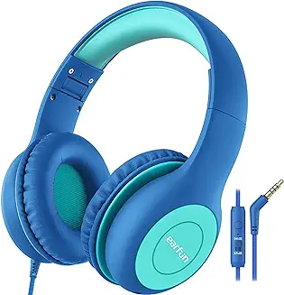 8. EarFun Kids Headphones with Mic for Boys and Girls