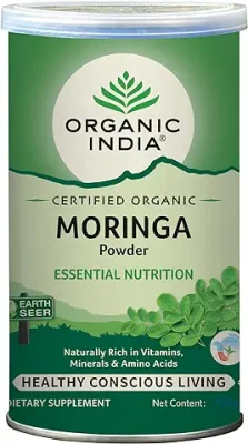 1. Organic India Moringa Powder - 100 g