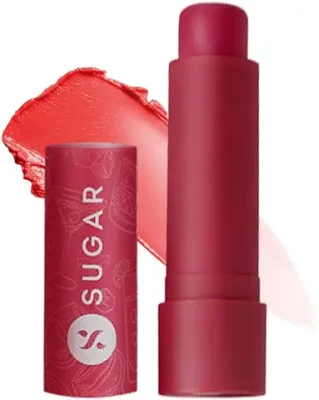 12. SUGAR Cosmetics Tipsy Lip Balm For Dry & Chapped Lips With Vitamin E, Shea Butter and Jojoba Oil | Lip Protection & Nourishment | LipBalm with SPF | 4.5gm - 02 Cosmopolitan