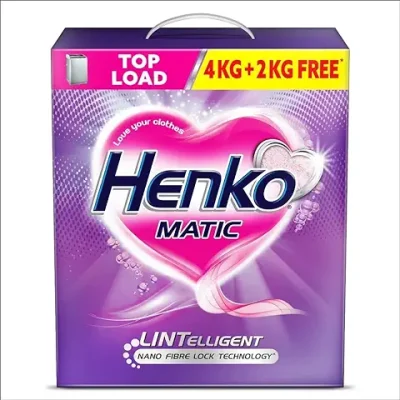 14. Henko Matic Top Load Detergent Powder 4KG + 2KG