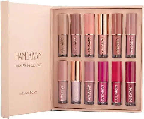 9. NANCY AJRAM X HANDAIYAN Lipstick Set of 12