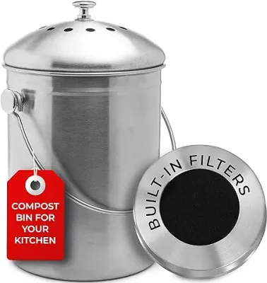 5. EPICA Countertop Compost Bin Kitchen