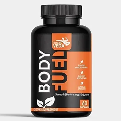 9. Fitness Veda Weight Gain Capsules For Men Women