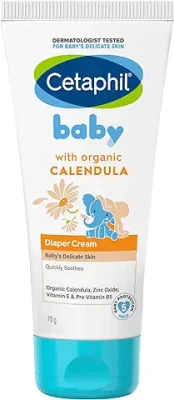 7. Cetaphil Baby Diaper Cream, White, Small, 70 g