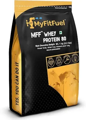 8. MyFitFuel MFF Whey Protein 80