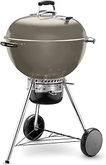 2. Weber Master-Touch 22" Charcoal Grill, Smoke