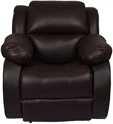 14. WellNap Motorized Recliner Designed Specially for Senior Citizens with Push Button Technology(Leatherette, Single Seater, Dark Brown)