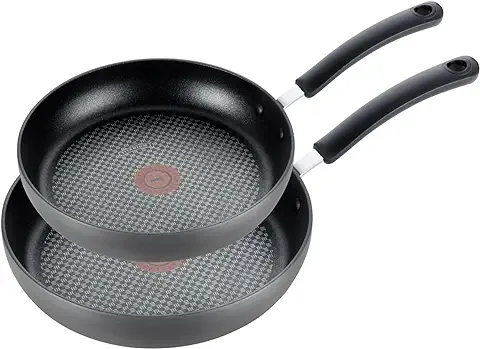 3. T-fal Ultimate Hard Anodized Nonstick Fry Pan Set 10
