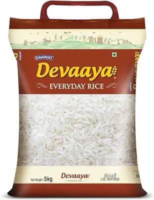 3. Daawat Devaaya Everyday basmati Rice, 5Kg