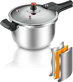 14. 1Gal Thickened Stainless Steel Pressure Cooker