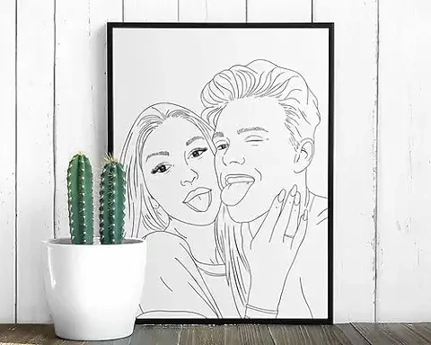 Custom Couple Portrait