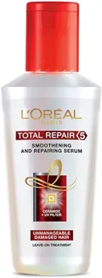 13. L'Oreal Paris Serum, For Damaged and Weak Hair, With Pro-Keratin + Ceramide, Total Repair 5, 80ml