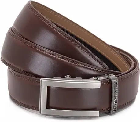9. HORNBULL Riga Leather Belt for Men