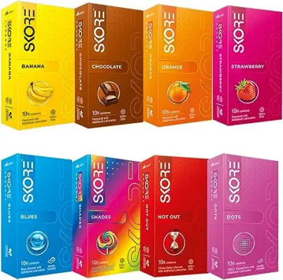 9. Skore Tropical Flavored Condoms