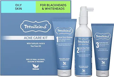 3. Teenilicious Skincare Kit For Oily Skin With Salicylic Acid