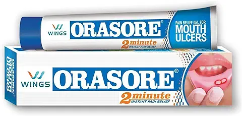 3. Orasore Mouth Ulcer Gel Treatment (Pack Of 2)