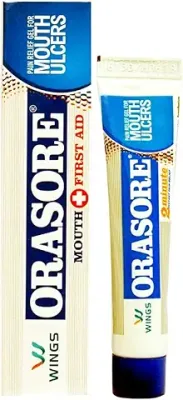 2. Orasore Mouth Ulcer Relief - Tube of 10g Gel