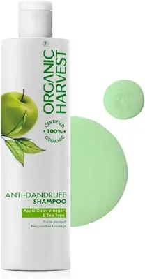 14. Organic Harvest Anti Dandruff Shampoo with Tea Tree