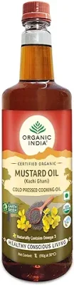 7. Organic India Organic Mustard Oil - (1000ml)