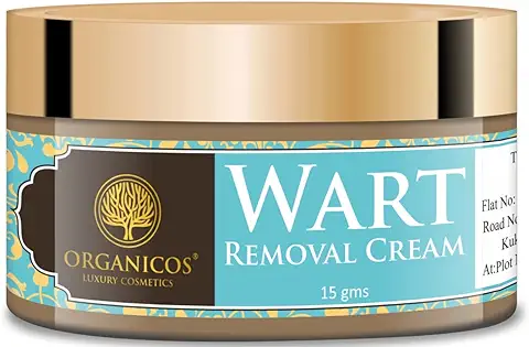 9. ORGANICOS Wart Removal Cream for wart remove