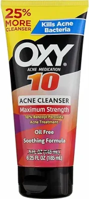 11. Oxy Acne Cleanser Maximum Strength 5 Ounces (Pack of 3)