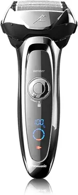 15. Panasonic Arc5 Electric Razor, Men's 5-Blade Cordless with Shave Sensor Technology and Wet/Dry Convenience, ES-LV65-S