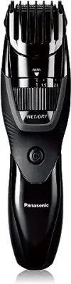8. Panasonic Cordless Men's Beard Trimmer With Precision Dial, Adjustable 19 Length Setting, Rechargeable Battery, Washable - ER-GB42-K (Black)