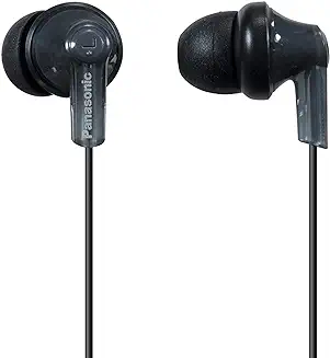 1. Panasonic ErgoFit Wired Earbuds