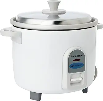 7. Panasonic SRWA 18 1.8 Liter Automatic Rice Cooker, White