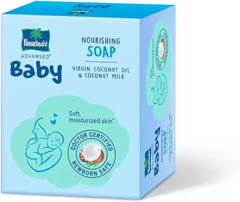 5. Parachute Advansed Baby Soap for Newborn Babies
