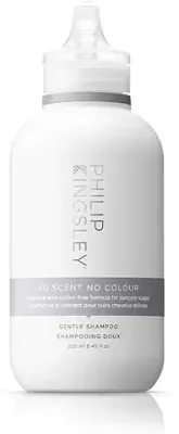 10. PHILIP KINGSLEY No Scent No Colour Shampoo for Sensitive Delicate Scalps Daily Use Gentle Cleansing Shampoo Unscented Fragrance-Free Color-Free Vegan-Friendly for All Hair Types, 8.45 oz