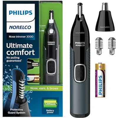 2. Philips Norelco Nose Trimmer 3000